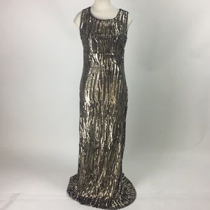 Rubber Ducky - Open Back Sequin Gown